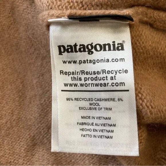 NWOT Patagonia Cashmere Sweater. - Picture 4 of 5